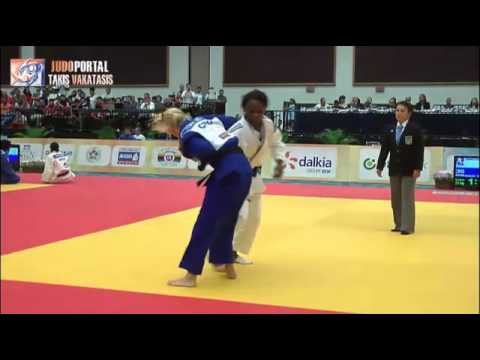 World Judo Championships Juniors, Miami 2014 Bronze -52kg GNETO Astride (FRA) vs. SIKIC Tena (CRO)