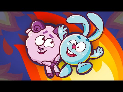 БАРАШ & КРОШ - Ты горишь как огонь (Смешарики 2D Пародия на SLAVA MARLOW)