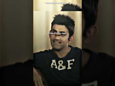 Gautam Gambhir 🥵 || #shorts