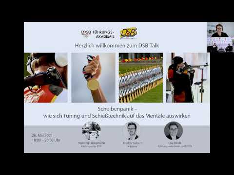 DSB Webseminar - Scheibenpanik, der Zusammenhang von Schießtechnik, Tuning und dem Mentalen