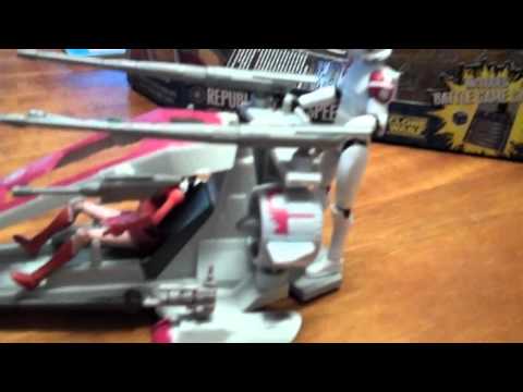 Star Wars Clone Wars Republic Scout Speeder & ARF Trooper