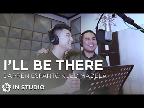 I'll Be There - Darren Espanto and Jed Madela (Recording Session)