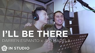 I&#39;ll Be There - Darren Espanto and Jed Madela (Recording Session)