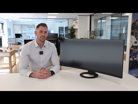 EIZO FlexScan EV3985 Unboxing and Setup Guide