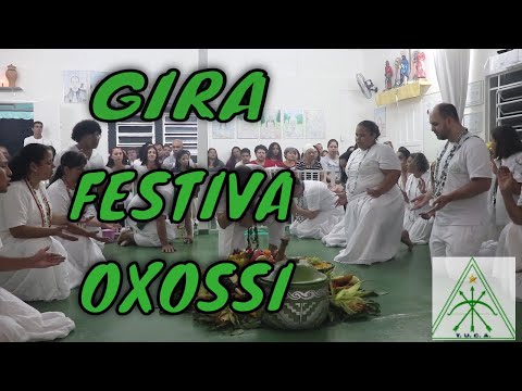 Gira festiva em louvor ao Orixá Oxossi