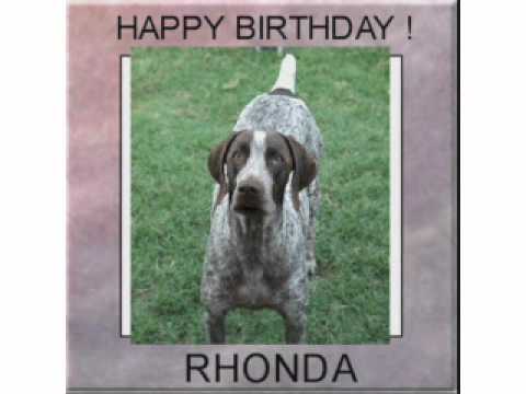 HAPPY BIRTHDAY !  RHONDA