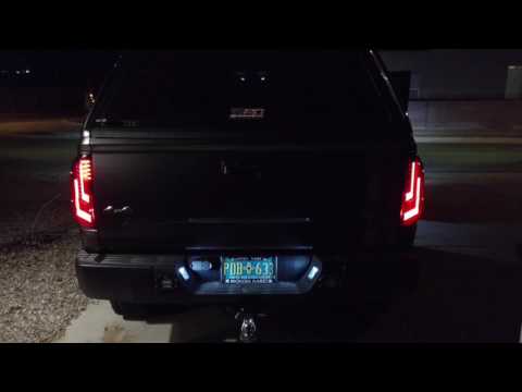 2017 Toyota Tundra Winjet tail lights