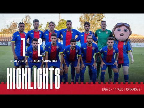 FC Alverca 1-2 Académica OAF | Highlights