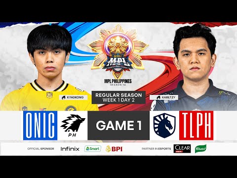 MPL PH S16 - W1D2 - ONIC VS TLPH GAME 1