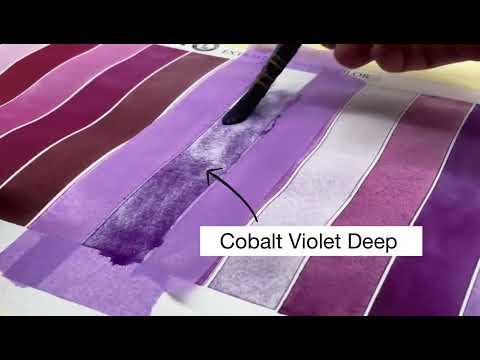 What Color Wednesday:  Cobalt Violet Deep