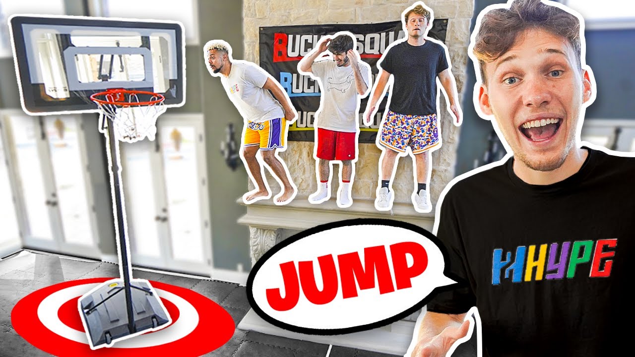 JUMP OR LOSE! Simon Says Mini Hoop Basketball