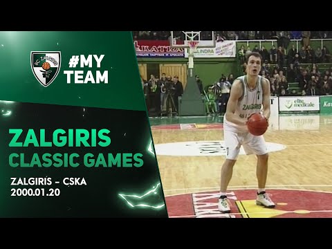#ZalgirisClassics. Zalgiris v. CSKA | 2000.01.20