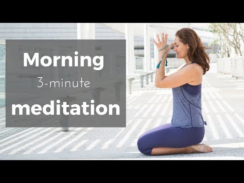Meditación matutina | Meditación guiada de 3 minutos