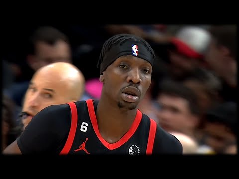 Chris Boucher says "F it- I'll take this 3!" - Raptors vs Wizards | March 2, 2023