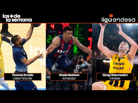 Los más de la semana: Thomas Scrubb, Wade Baldwin IV y Gio Shermadini | Liga Endesa 2021-22