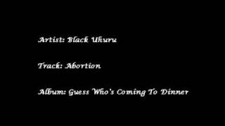 Black Uhuru - Abortion