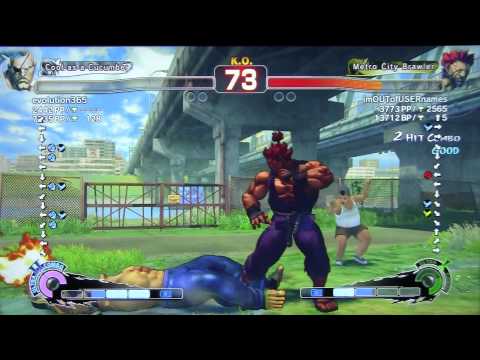SSF4 AE RANKED MATCH evolution365 (SAGAT) VS imOUTofUSERnames (AKUMA)