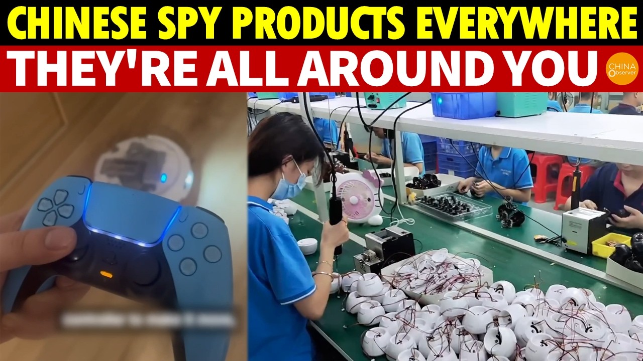 Warning! Chinese Spy Products Everywhere, From Robot Vacuums to Solar Panels, They're All Around You