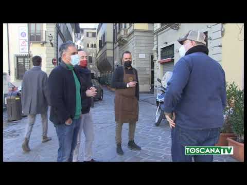 2021-02-11 FIRENZE - TOSCANA ARANCIONE, RISTORATORI SUL PIEDE DI GUERRA