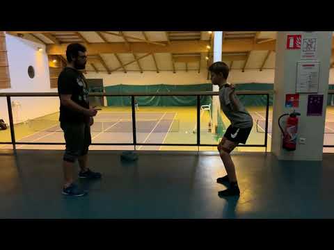 Squat avec élastique