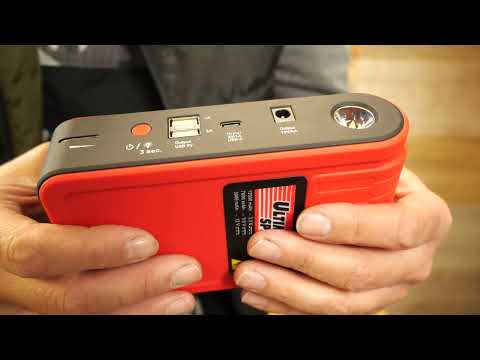 Ultimate Speed Portable Jump Starter  Test, indítás rásegítő teszt ( Lidl, Cmc Gmbh )