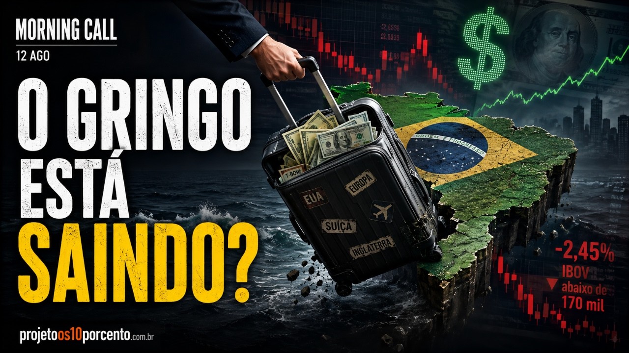 Morning Call | Bolsa afunda, dólar dispara e estrangeiro reduz exposição: o que está acontecendo?