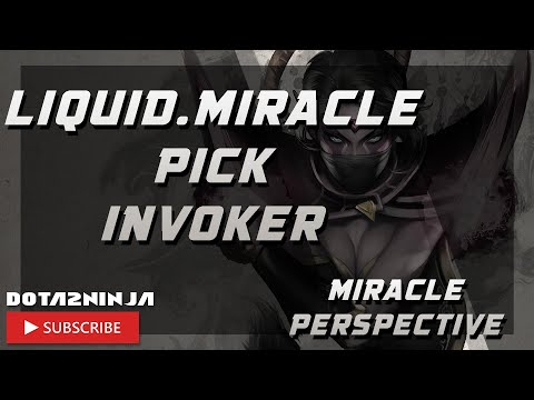 Dota 2 - Miracle- Invoker 39 Kills 8 Assist