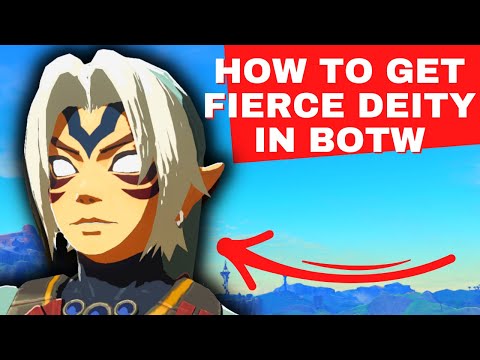 How To Get Fierce Deity Armor & Sword In BOTW