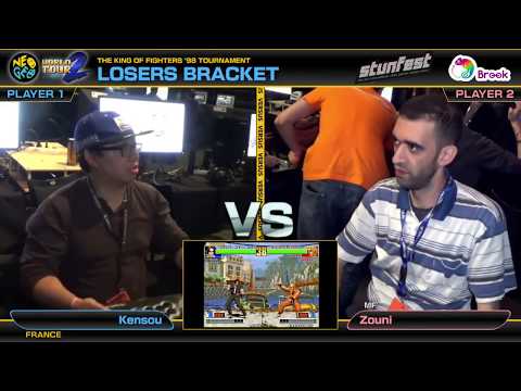 Kensou vs Zouni - KOF '98 Neo Geo World Tour Season 2 France Stop TOP-16