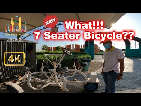 What!!! 7 Seater Bicycle ??? Funtastico Bicycle Rentals |  Marina 1, Al Zorah |#Ajman #UAE.