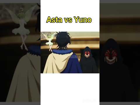 Asta vs Yuno Black Clover A espada do Rei Mago #blackclover #asta #anime #edit #netflix