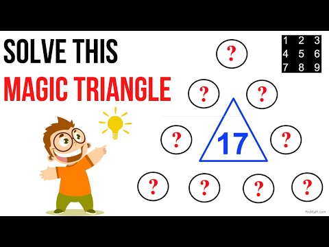 Solve This Magic Triangle!