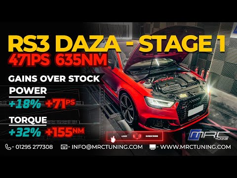 [ AUDI RS3 DAZA ]  MRC Stage 1 ECU & TCU Software  [ 471PS 635NM ]