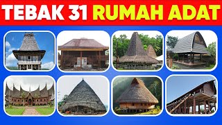 Download lagu GUESS 31 TRADITIONAL HOUSES IN INDONESIA | GUESS THE TRADITIONAL HOUSE mp3