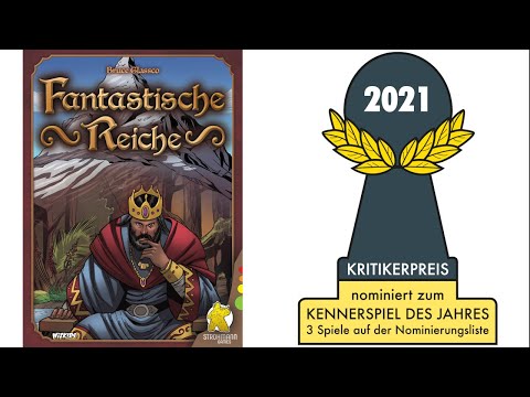 Nominiert zum Kennerspiel des Jahres 2021: „Fantastische Reiche“