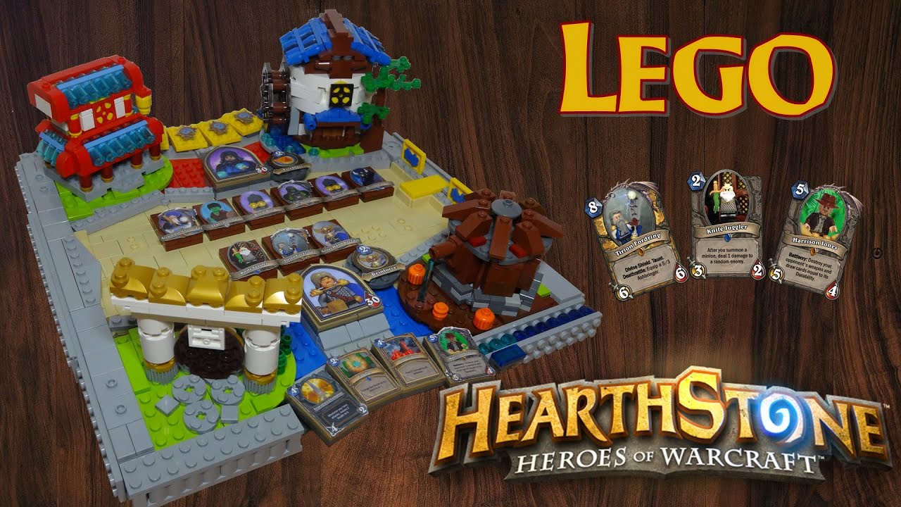 Lego Hearthstone Board - YouTube