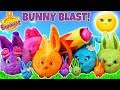 SUNNY BUNNIES Toy Bunny Plush and Cannon For Launching Big Boo Turbo Iris Hopper Shiny