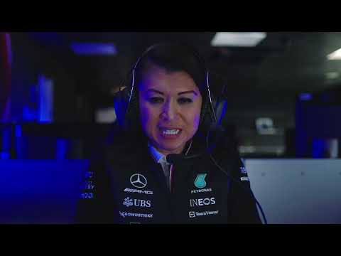 George Russell is connected everywhere through TeamViewer