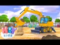 Construction Vehicles Song Vehicles For Kids HeyKids Nursery Rhymes Animaj Kids