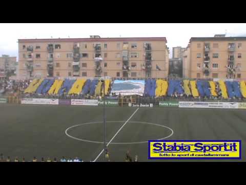 Juve Stabia  Verona tifo e coreografia