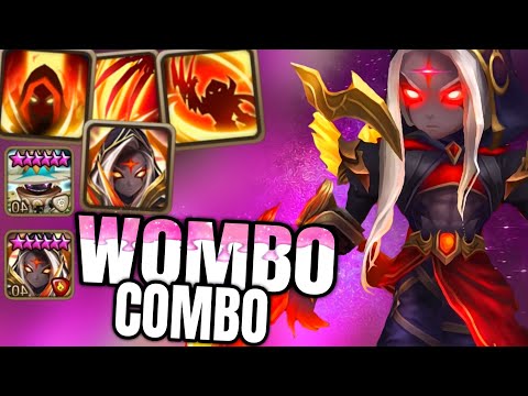 OP WOMBO COMBO with Poseidon & Fire Shadow Claw - Summoners War