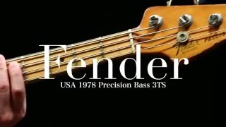 Video thumbnail for 【Qsic】Fender USA 1978 Precision Bass 3TS【売約済】 by qsickobe
