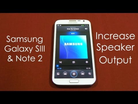 comment augmenter le volume samsung galaxy y