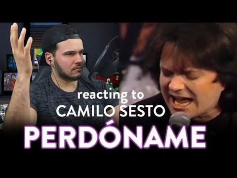 Camilo Sesto - Perdóname Reaction LIVE | Dereck Reacts