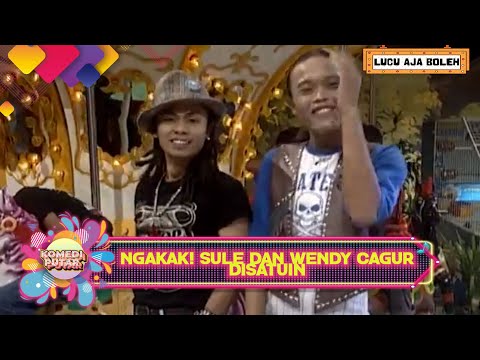NGAKAK! SULE DAN WENDY CAGUR DISATUIN! - KOMEDI PUTAR