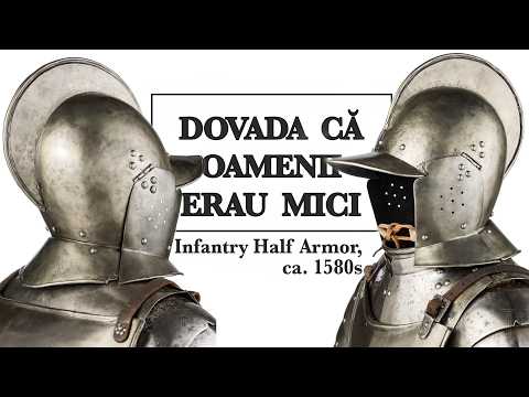 MIT DISTRUS: cât de MICI erau soldații medievali? Studiu de caz: ARMURĂ sud-germană de lăncier