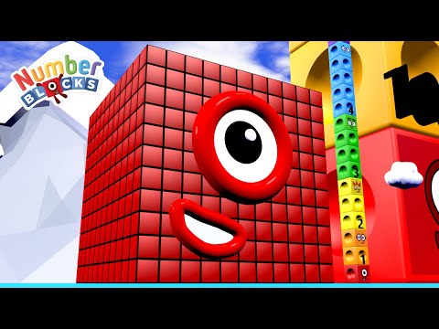 Looking for Numberblocks Step Squad NEW Cube 10x10x10 is Numberblock 1000 vs 1 to 20,000,000 BIGGEST