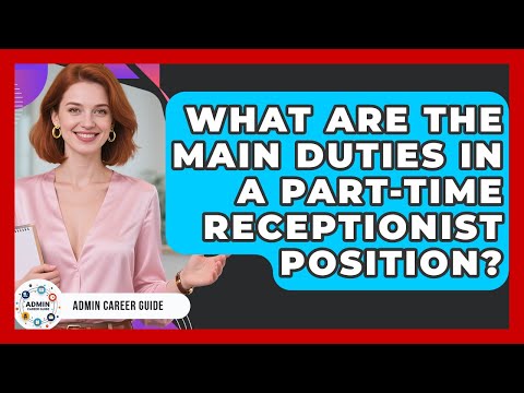 Receptionist Part Time