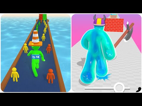 Noob vs Pro Giant Rush Vs Join Blob Clash 3D 4K Gameplay