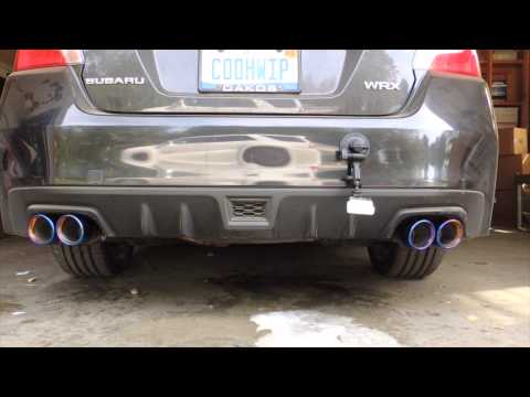 2015 WRX ETS Axleback.